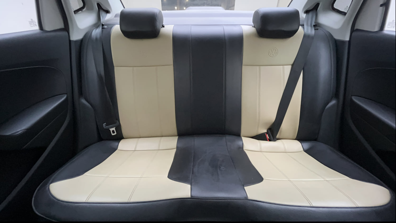 Used 2020 Volkswagen Ameo Trendline 1.5L (D) Diesel Manual interior REAR SEAT CONDITION VIEW