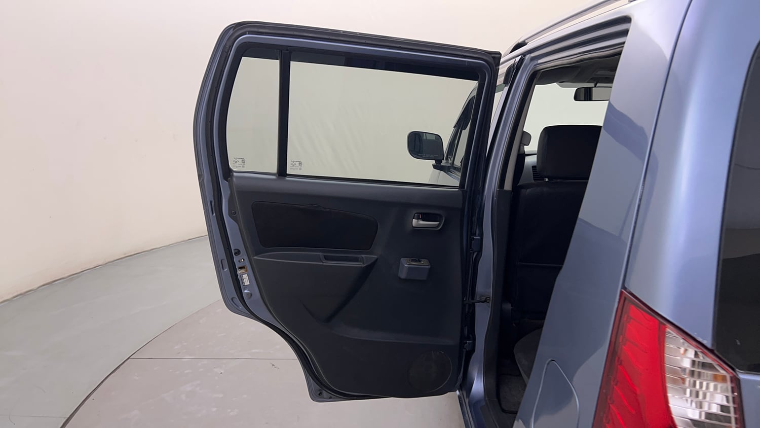 Used 2012 Maruti Suzuki Wagon R LXi Petrol Manual interior LEFT REAR DOOR OPEN VIEW