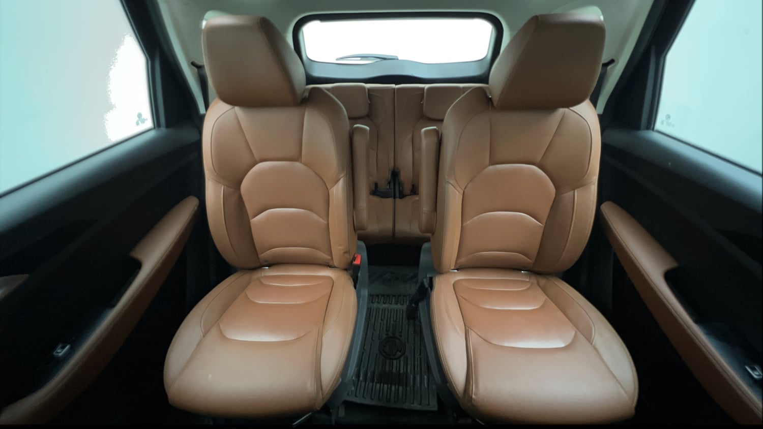 Used 2020 MG Motors Hector Plus Sharp 1.5 DCT Petrol Petrol Automatic interior REAR SEAT CONDITION VIEW