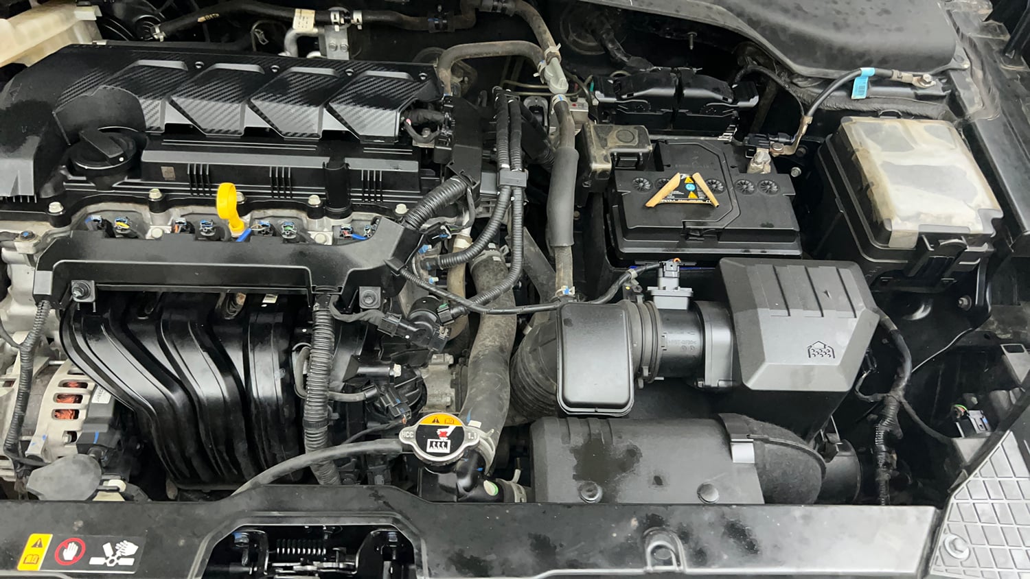 Used 2023 Hyundai Creta SX 1.5 Petrol Petrol Manual engine ENGINE LEFT SIDE VIEW
