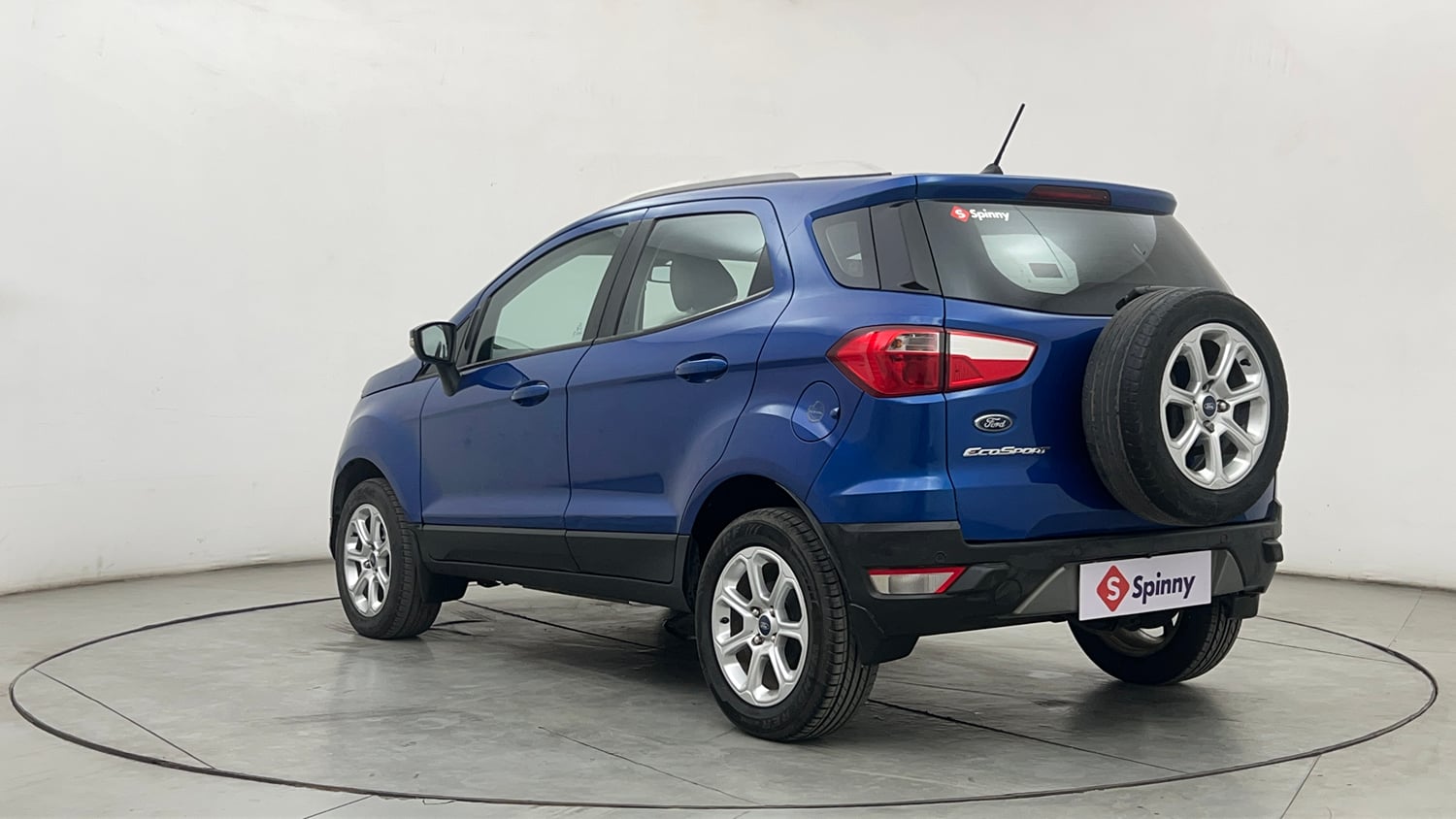 Used 2021 Ford EcoSport Titanium Plus 1.5L Ti-VCT AT Petrol Automatic exterior LEFT REAR CORNER VIEW