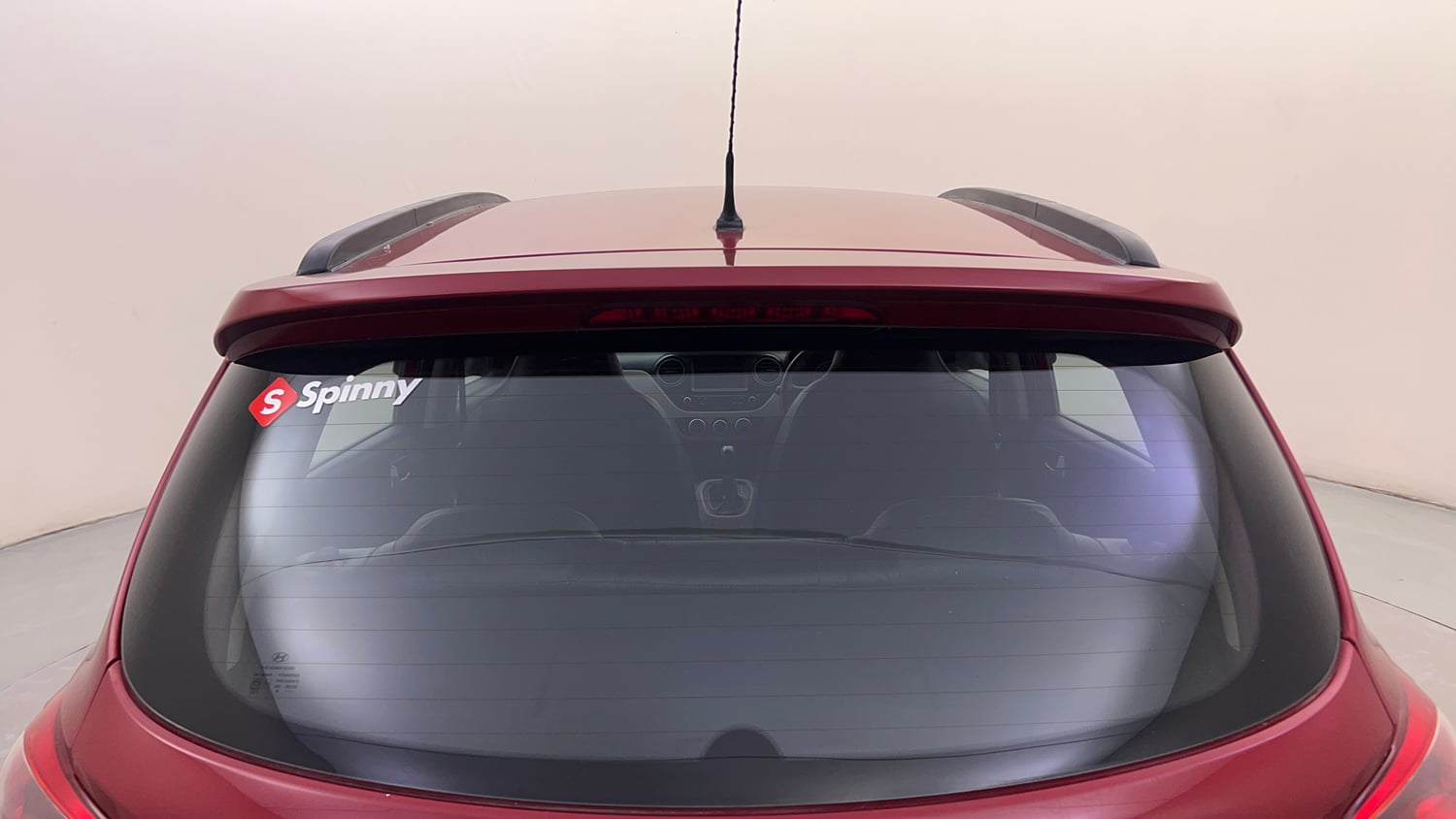 Used 2018 Hyundai Grand i10 Sportz AT 1.2 Kappa VTVT Petrol Automatic exterior BACK WINDSHIELD VIEW