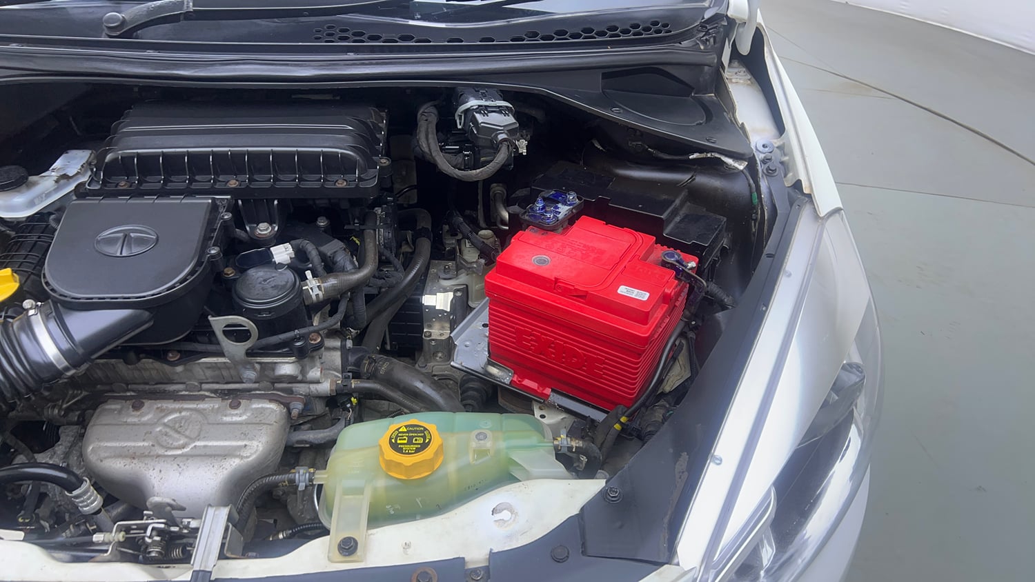 Used 2019 Tata Tiago Revotron XTA Petrol Automatic engine ENGINE LEFT SIDE VIEW
