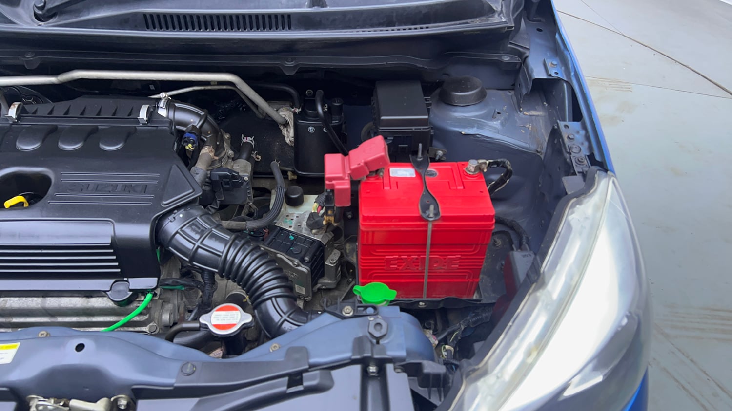Used 2016 Maruti Suzuki Celerio ZXi AMT Petrol Automatic engine ENGINE LEFT SIDE VIEW