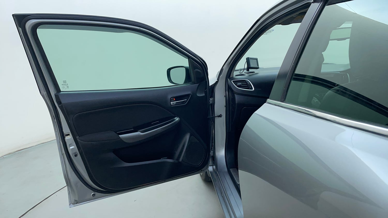 Used 2018 Maruti Suzuki Baleno Zeta 1.2 AT Petrol Automatic interior LEFT FRONT DOOR OPEN VIEW