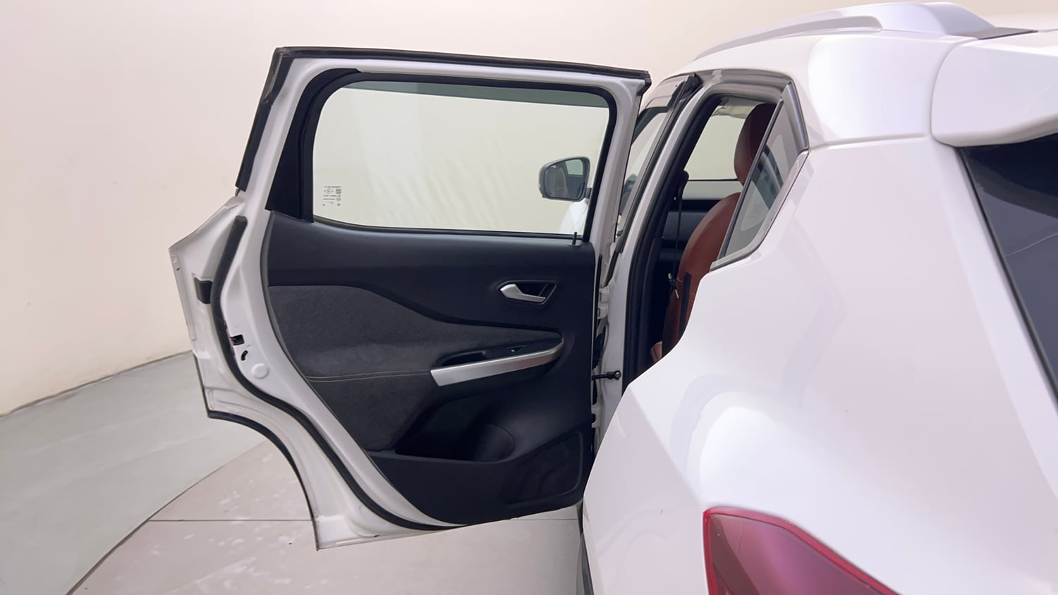 Used 2022 Nissan Magnite XV Premium Turbo Petrol Manual interior LEFT REAR DOOR OPEN VIEW