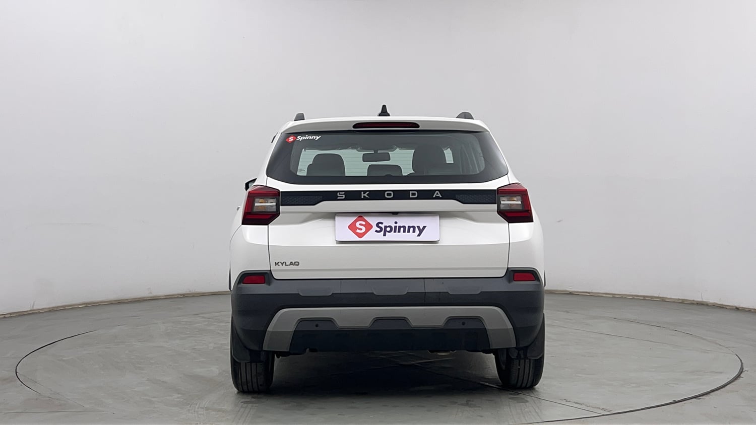 Used 2025 Skoda Kylaq Signature Plus AT Petrol Automatic exterior BACK VIEW