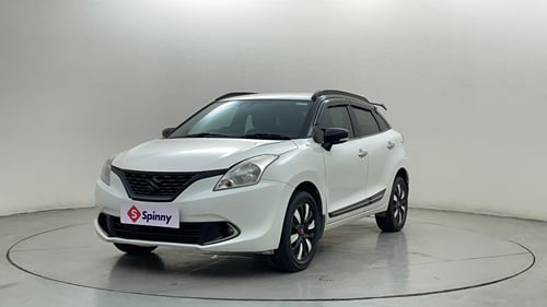 Used 2016 Maruti Suzuki Baleno Zeta 1.2 Petrol Manual exterior LEFT FRONT CORNER VIEW