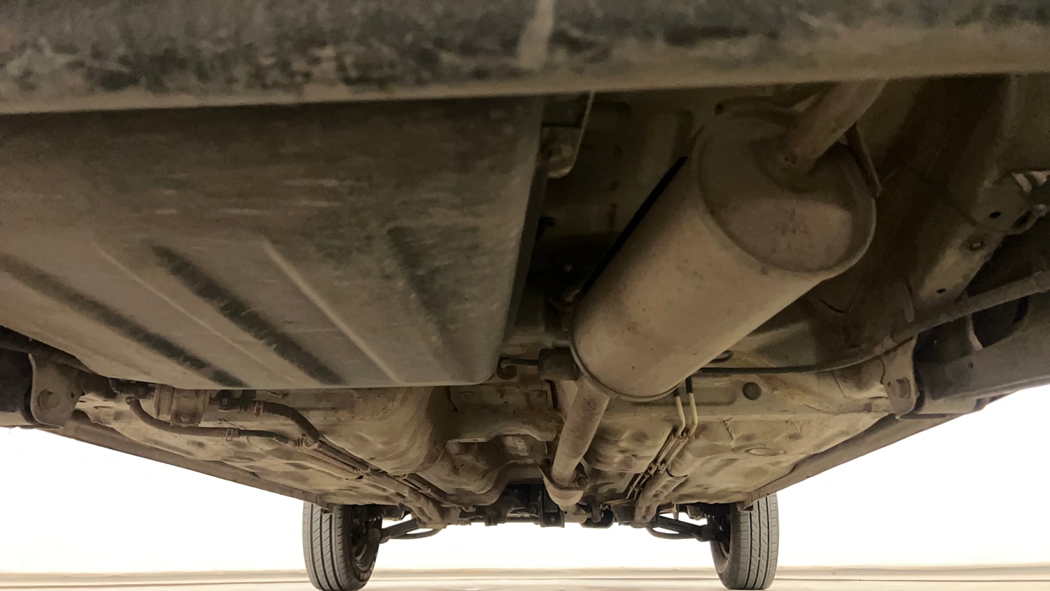 Used 2018 Maruti Suzuki Alto 800 LXi (O) Petrol Manual extra REAR UNDERBODY VIEW (TAKEN FROM REAR)