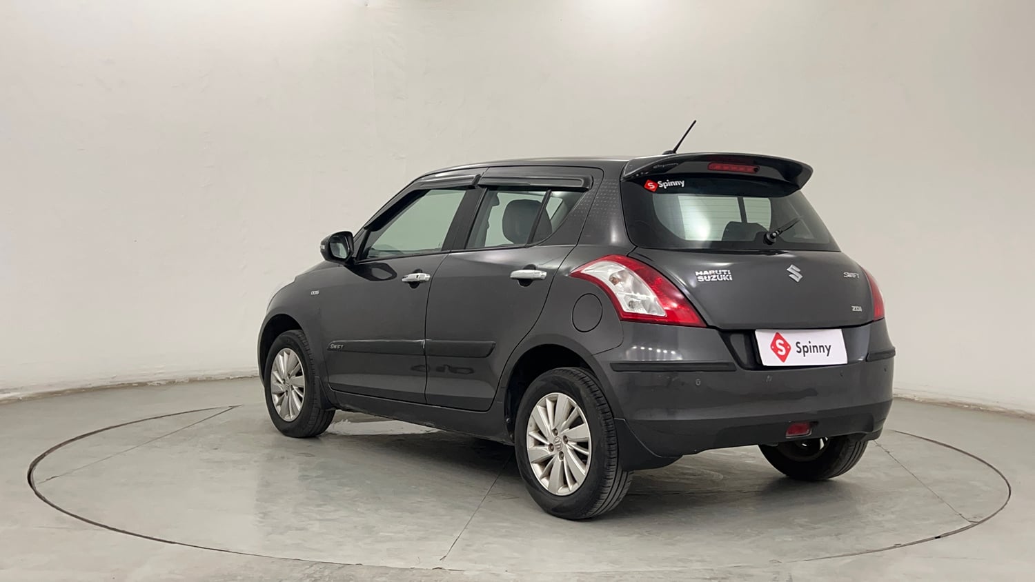 Used 2015 Maruti Suzuki Swift ZDi Diesel Manual exterior LEFT REAR CORNER VIEW