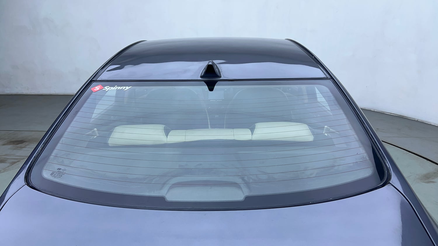 Used 2016 Hyundai Verna 1.6 VTVT SX AT Petrol Automatic exterior BACK WINDSHIELD VIEW