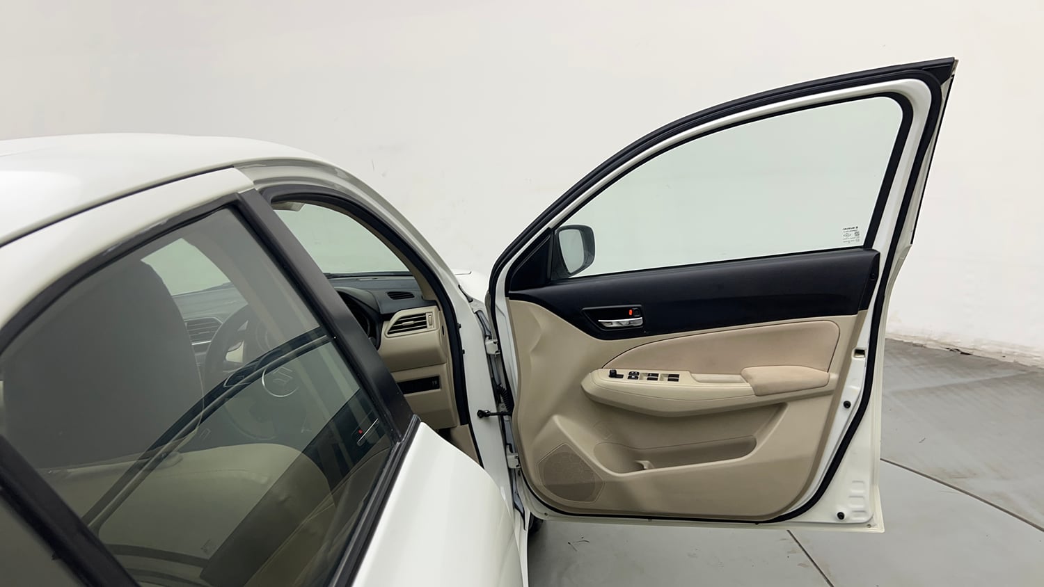 Used 2018 Maruti Suzuki Dzire VXi Petrol Manual interior RIGHT FRONT DOOR OPEN VIEW