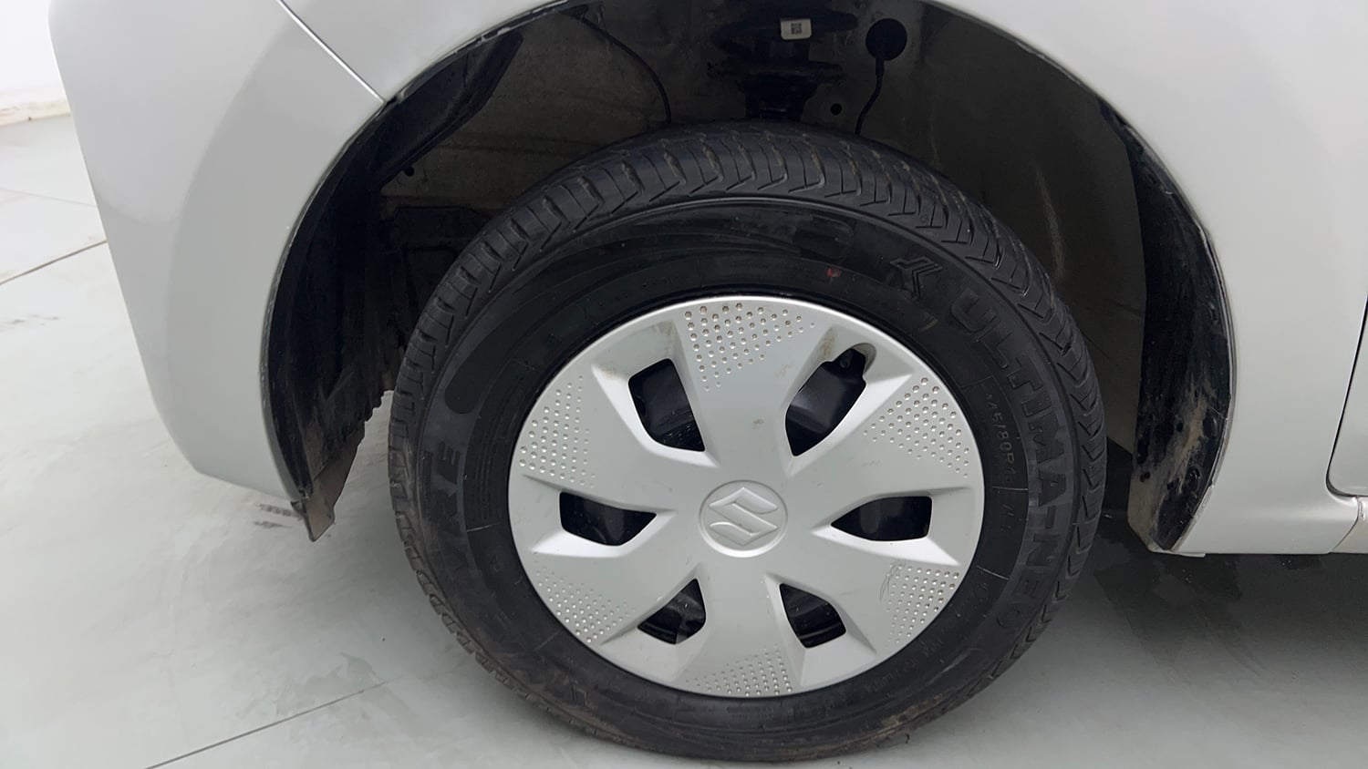 Used 2023 Maruti Suzuki Alto K10 VXi Petrol Manual tyres LEFT FRONT TYRE RIM VIEW