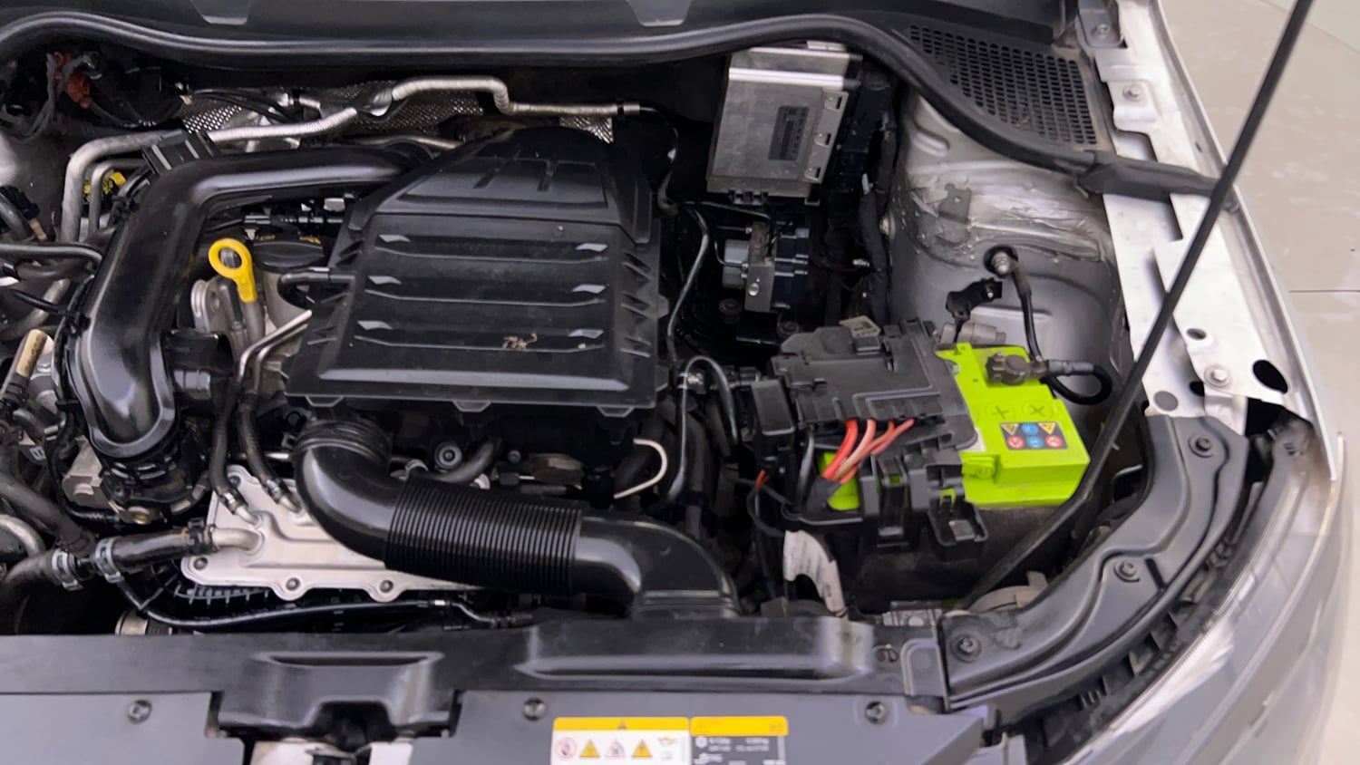 Used 2020 Skoda Rapid Active 1.0 TSI MT Petrol Manual engine ENGINE LEFT SIDE VIEW