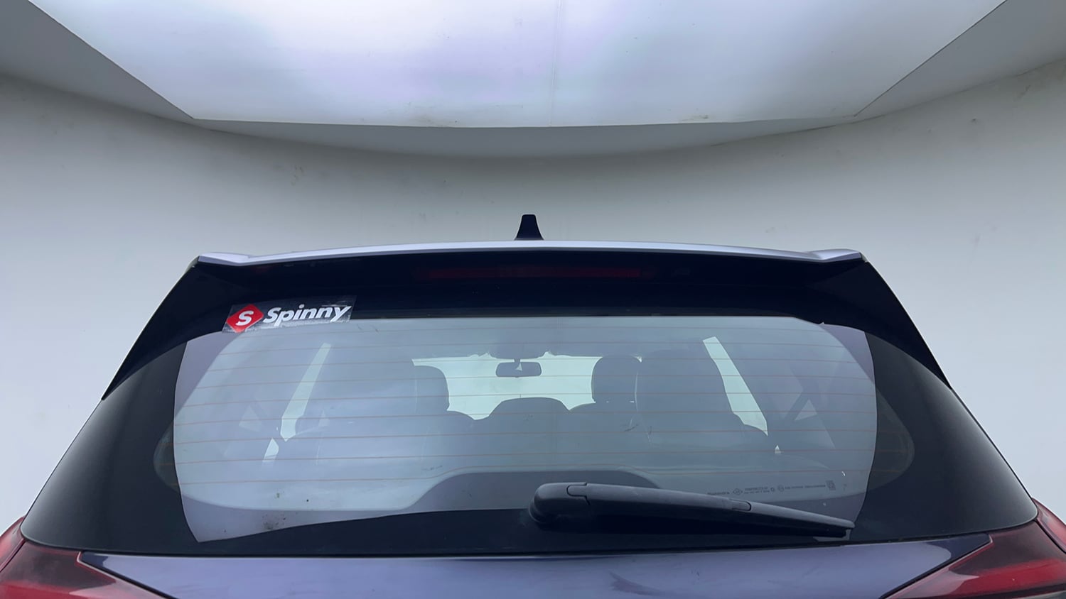 Used 2022 Mahindra XUV700 AX 5 Diesel MT 7 STR Diesel Manual exterior BACK WINDSHIELD VIEW