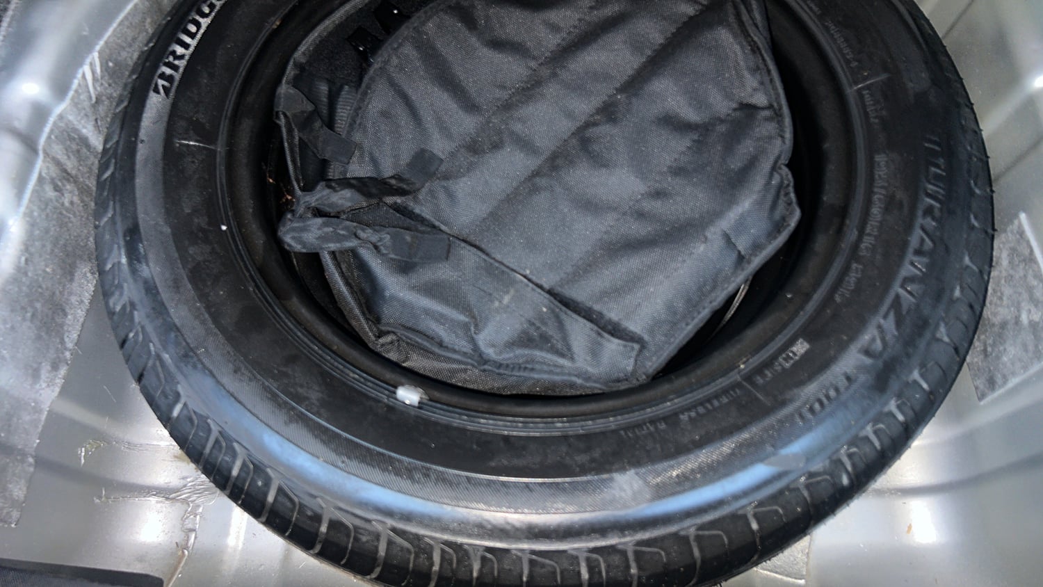 Used 2021 Tata Nexon XZ Plus Petrol Manual tyres SPARE TYRE VIEW