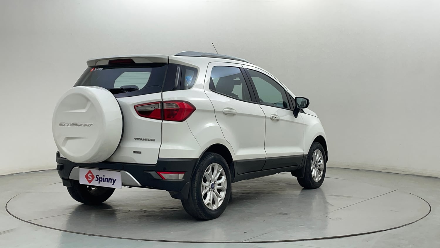 Used 2014 Ford EcoSport Titanium 1.5 TDCi (Opt) Diesel Manual exterior RIGHT REAR CORNER VIEW