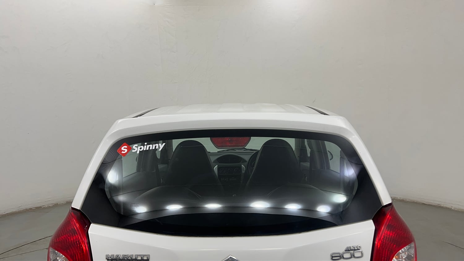 Used 2014 Maruti Suzuki Alto 800 Lxi Petrol Manual exterior BACK WINDSHIELD VIEW