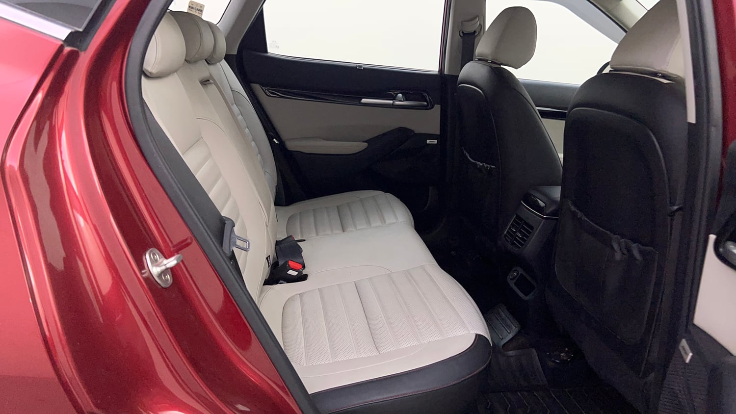 Used 2019 kia Seltos GTX Plus DCT 1.4 Petrol Automatic interior RIGHT SIDE REAR DOOR CABIN VIEW