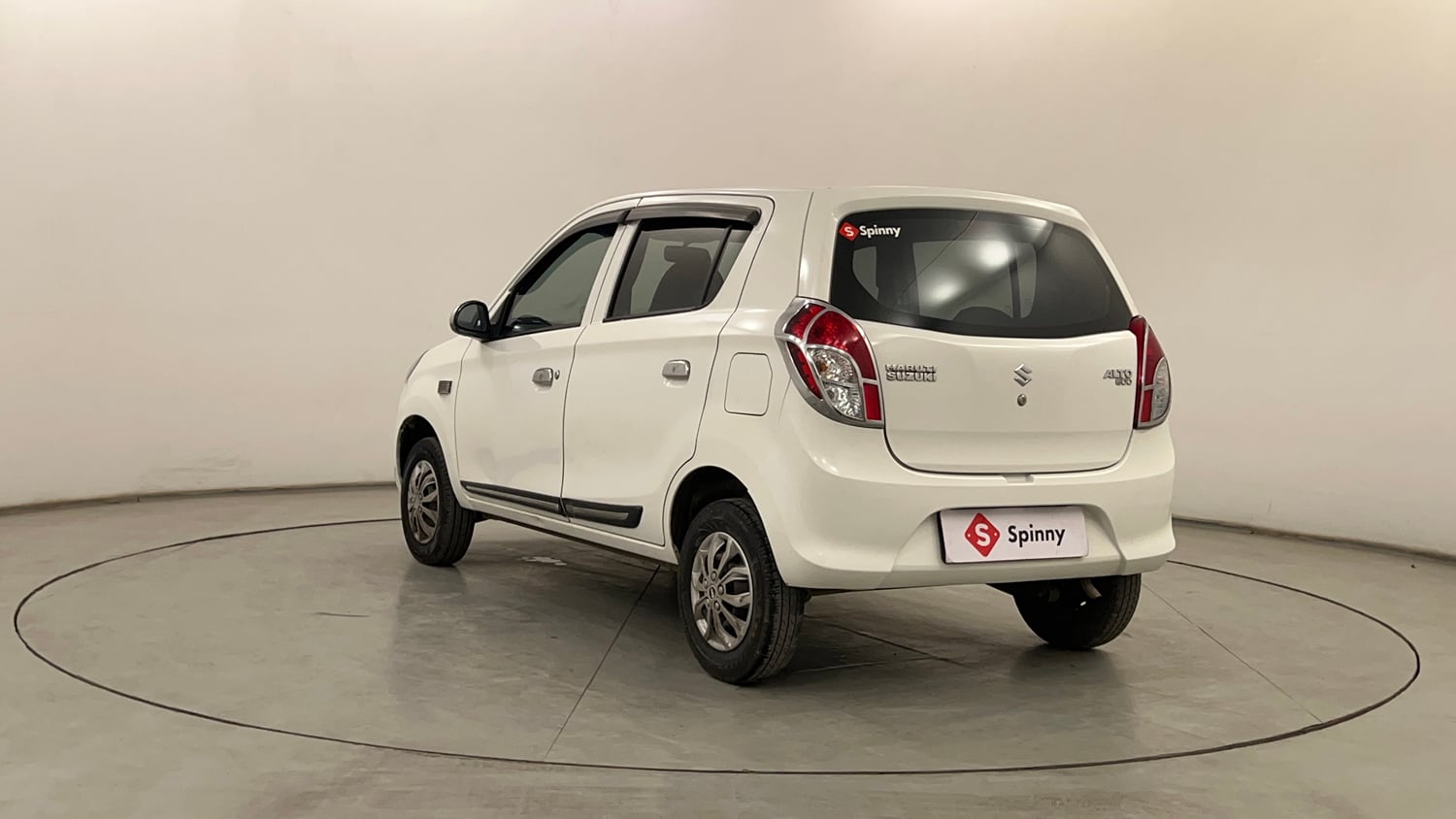 Used 2018 Maruti Suzuki Alto 800 LXi (O) Petrol Manual exterior LEFT REAR CORNER VIEW