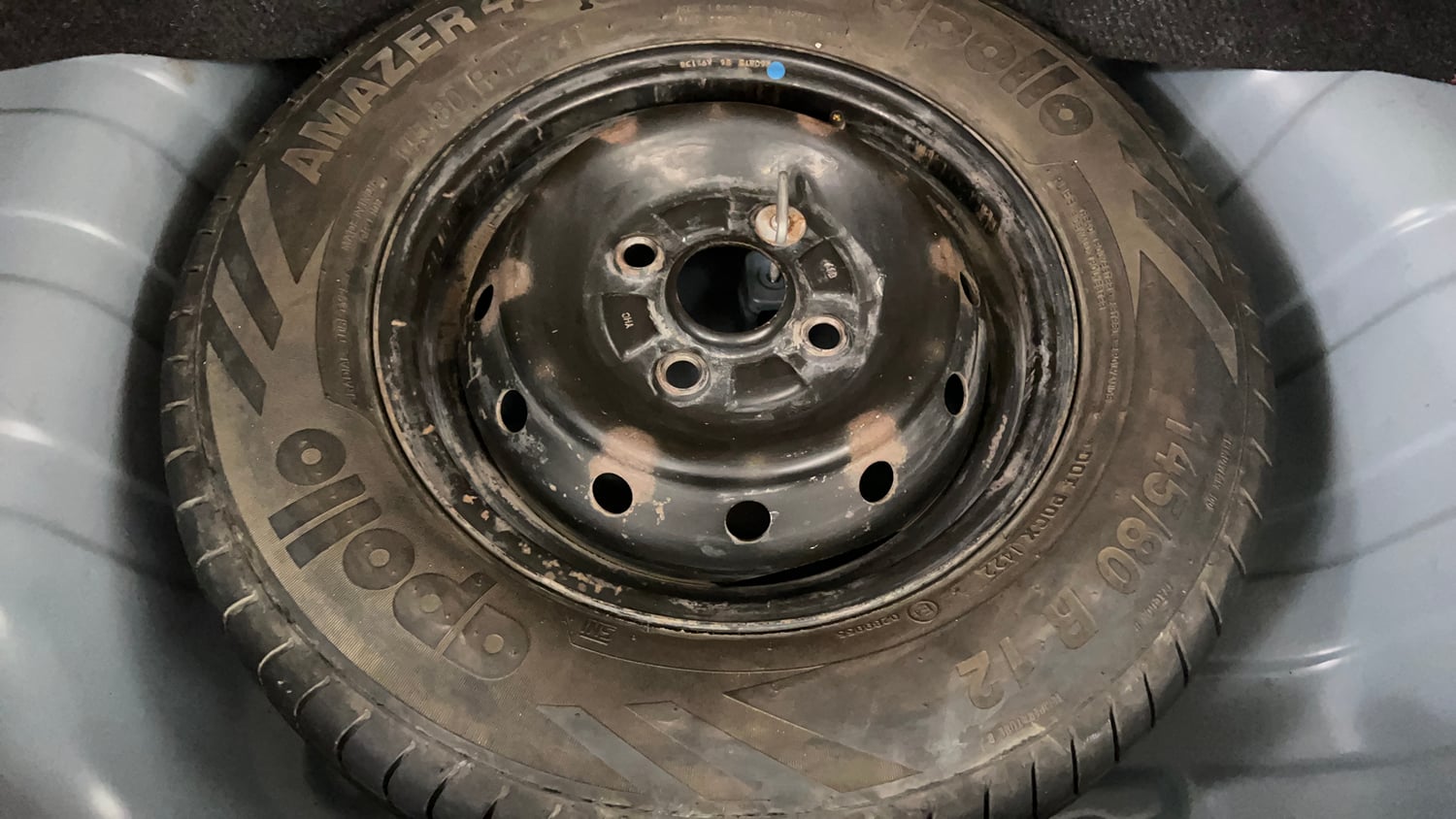 Used 2015 Maruti Suzuki Alto 800 Lxi Petrol Manual tyres SPARE TYRE VIEW