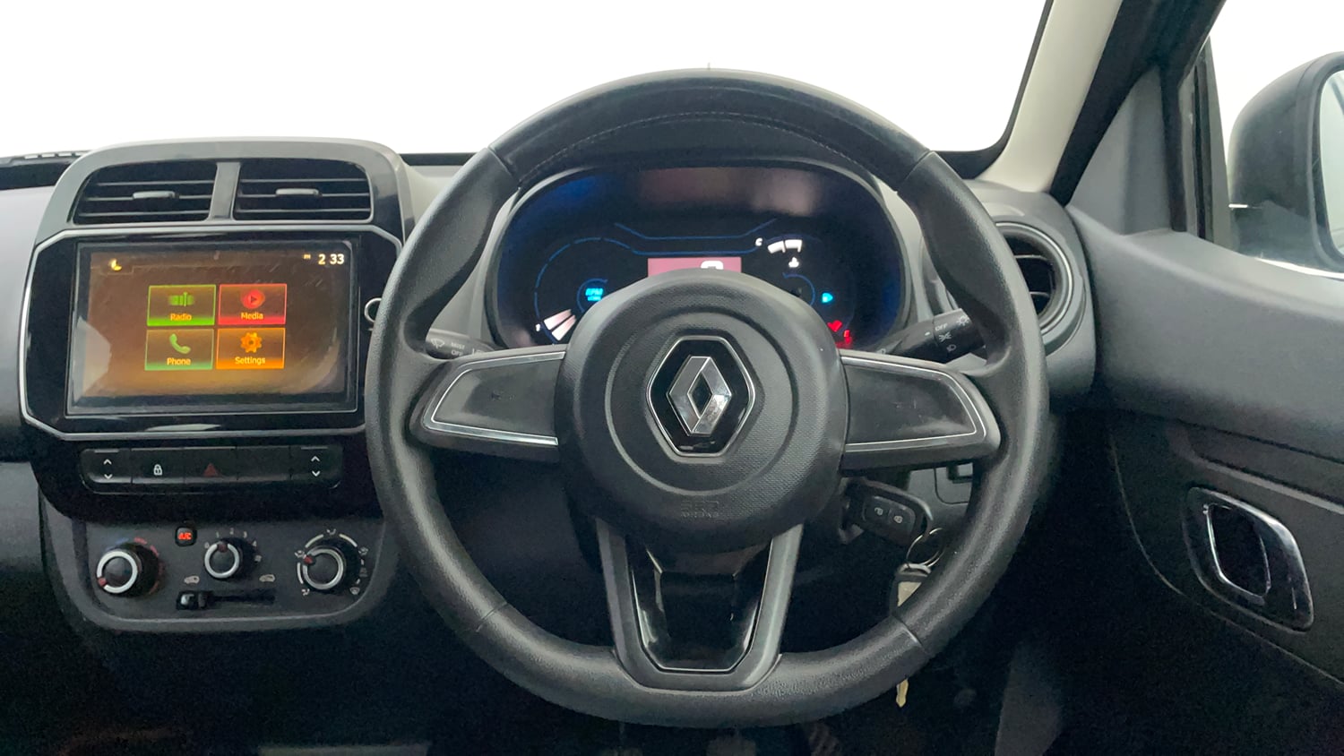 Used 2020 Renault Kwid RXT Petrol Manual interior STEERING VIEW