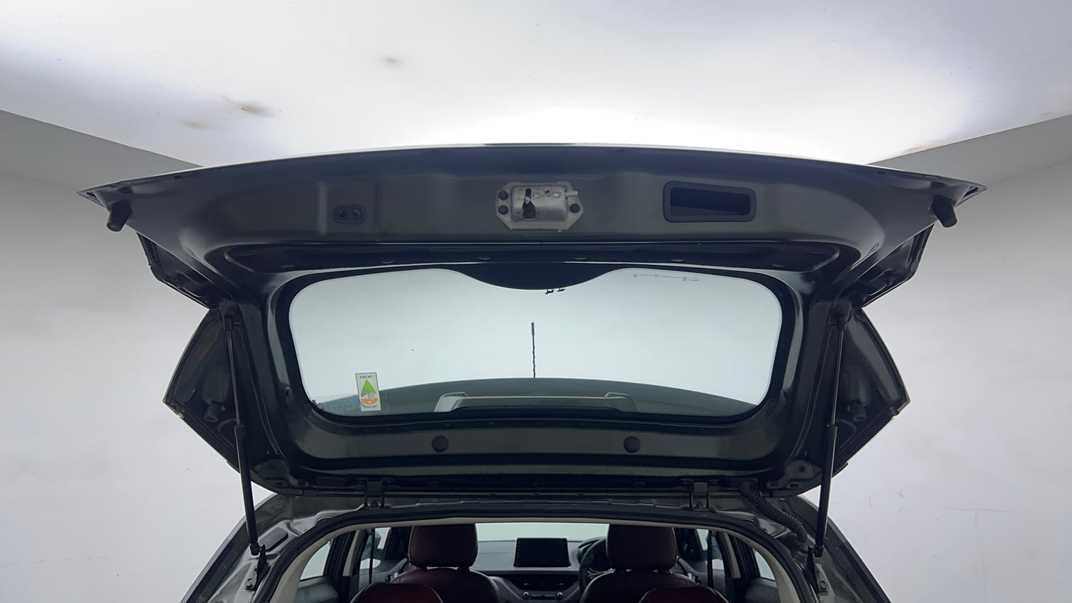 Used 2022 Tata Nexon XM (S) Petrol Manual interior DICKY DOOR OPEN VIEW