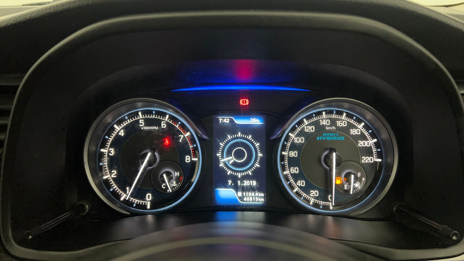 Used 2022 Maruti Suzuki XL6 Zeta MT Petrol Petrol Manual interior CLUSTERMETER VIEW