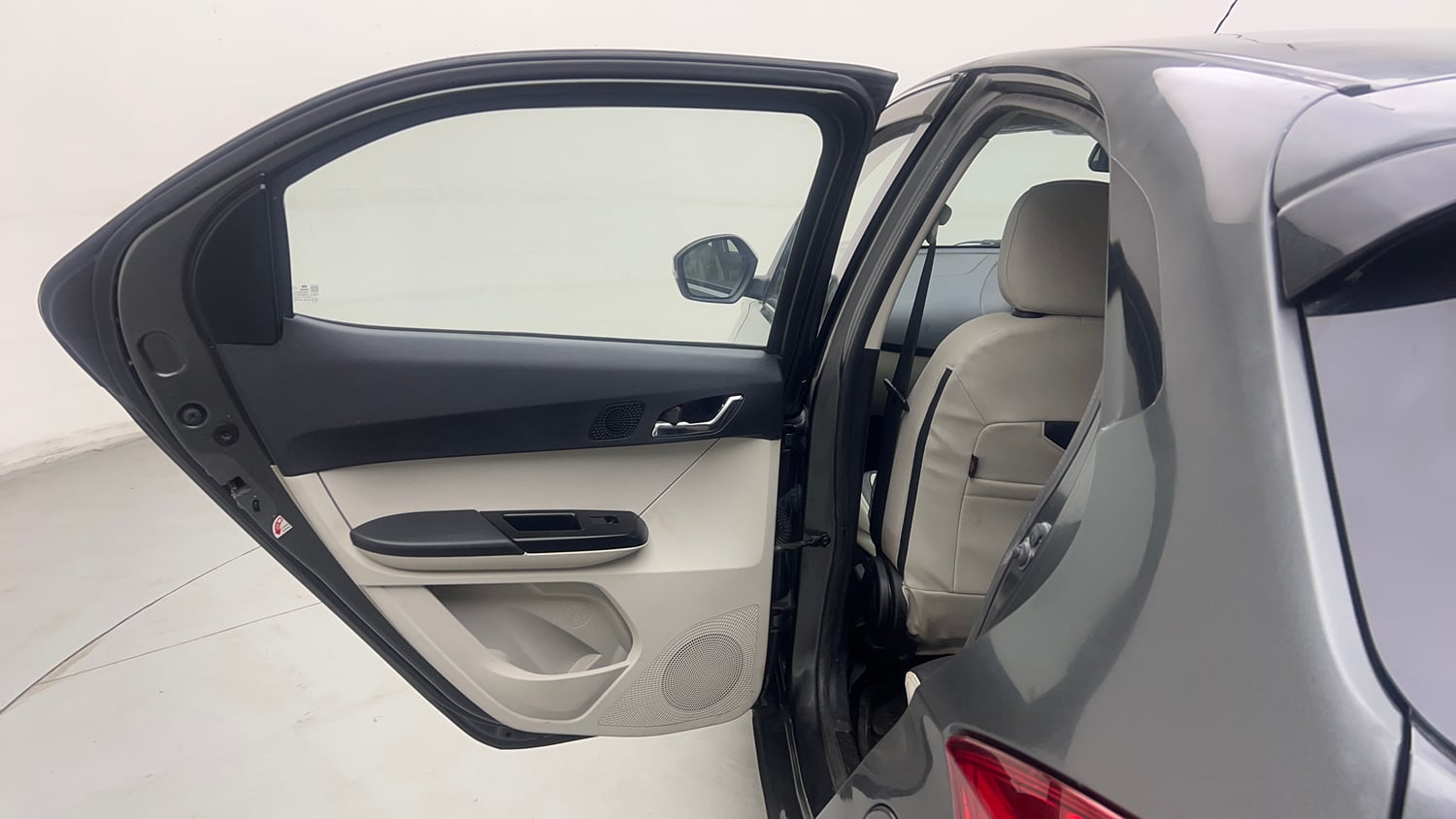 Used 2023 Tata Tiago XZA Plus Petrol Automatic interior LEFT REAR DOOR OPEN VIEW