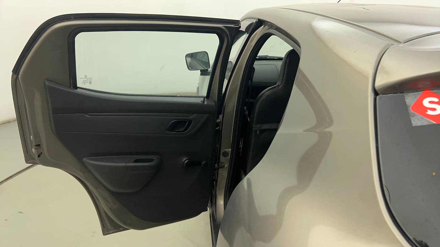 Used 2016 Renault Kwid RXL Petrol Manual interior LEFT REAR DOOR OPEN VIEW