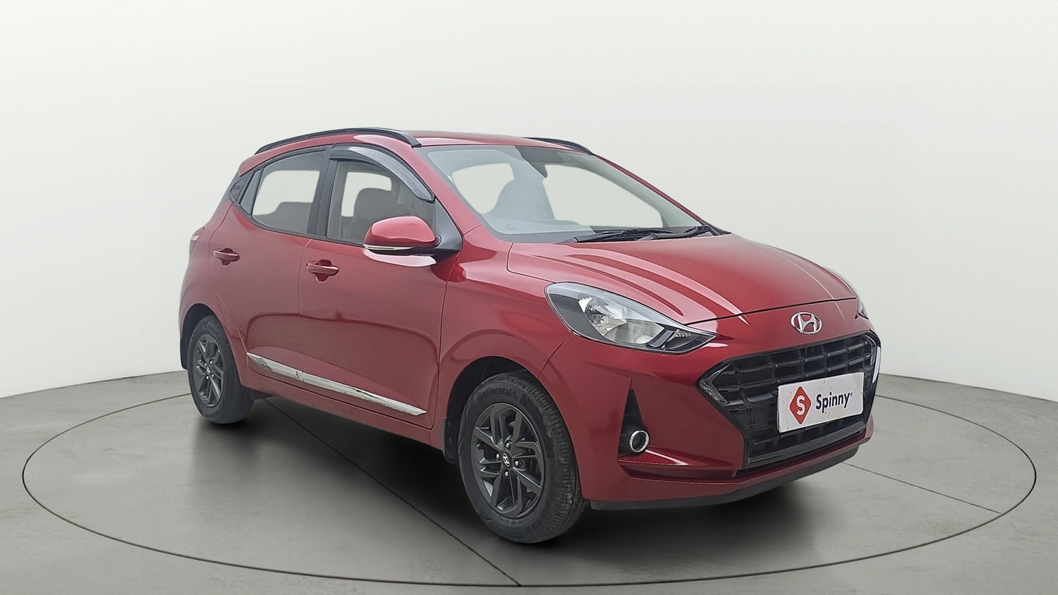 Used 2020 Hyundai Grand i10 Nios Sportz 1.2 Kappa VTVT Petrol Manual exterior RIGHT FRONT CORNER VIEW