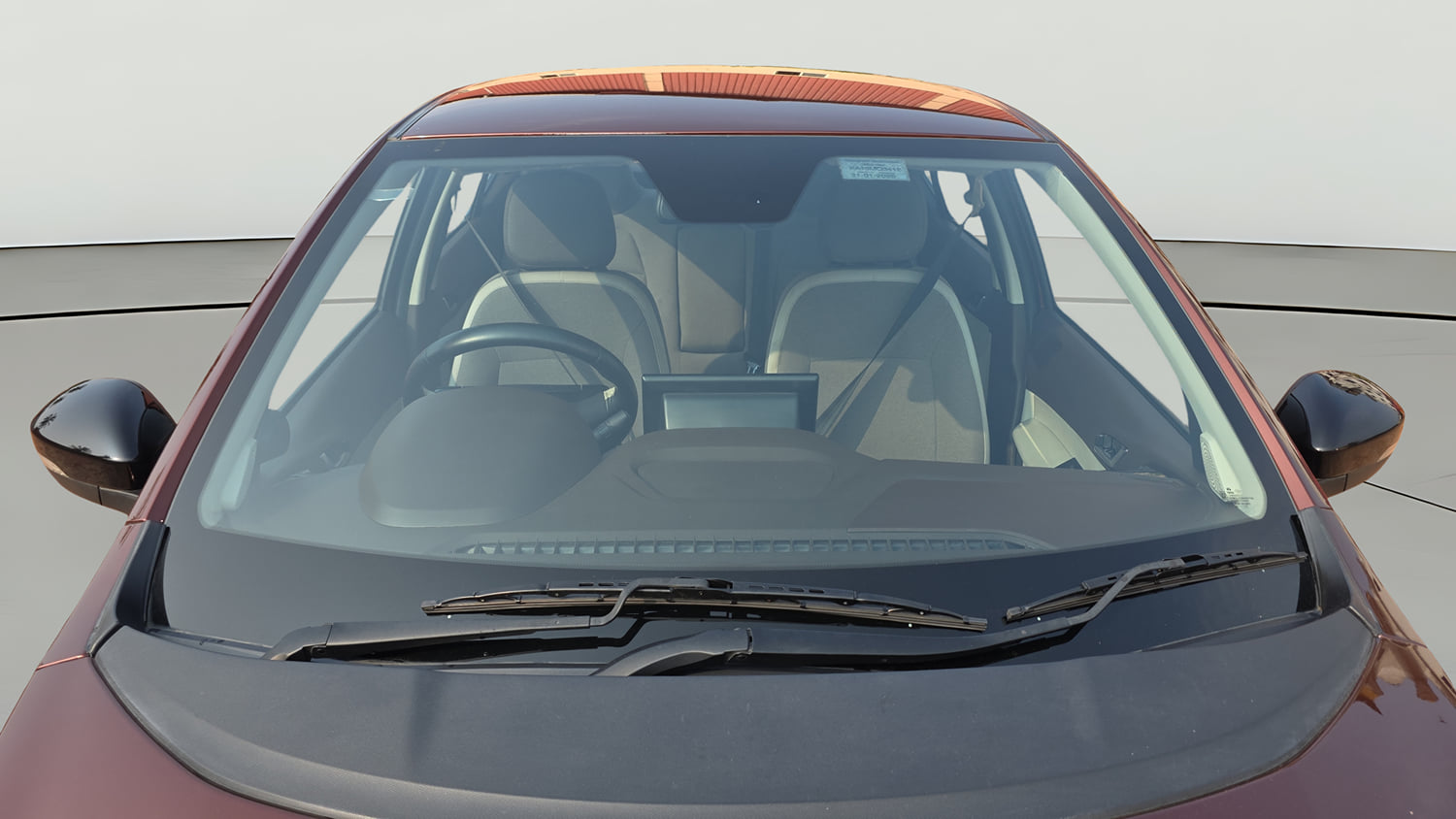 Used 2025 Tata Tigor XZA Plus iCNG Cng Automatic exterior FRONT WINDSHIELD VIEW