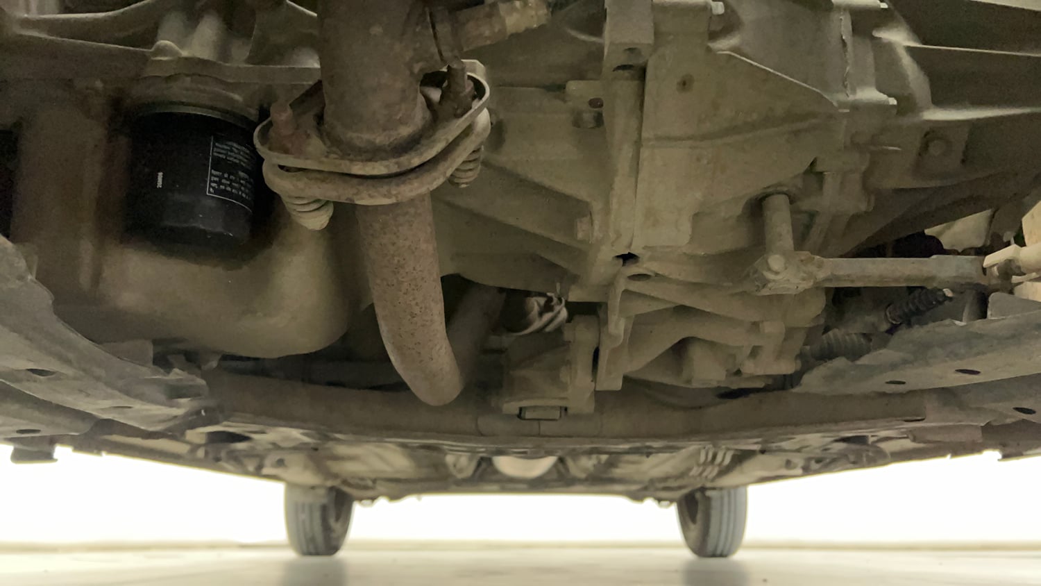 Used 2019 Maruti Suzuki Dzire VXi Petrol Manual extra FRONT LEFT UNDERBODY VIEW