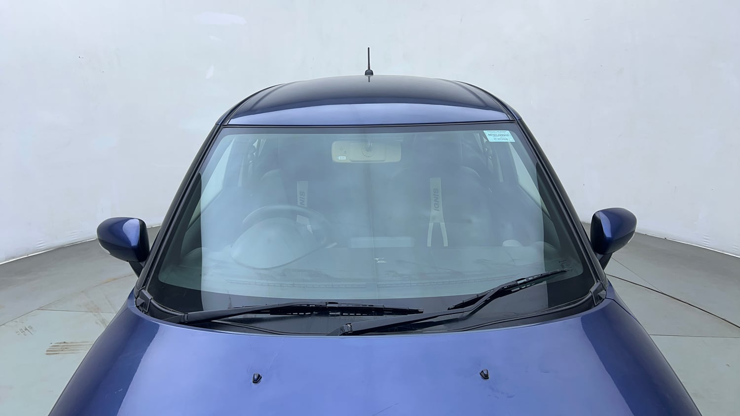 Used 2018 Maruti Suzuki Ignis Delta 1.2 AMT Petrol Automatic exterior FRONT WINDSHIELD VIEW