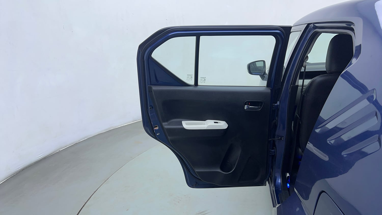 Used 2018 Maruti Suzuki Ignis Delta 1.2 AMT Petrol Automatic interior LEFT REAR DOOR OPEN VIEW
