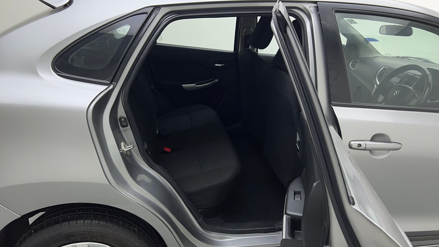 Used 2018 Maruti Suzuki Baleno Delta 1.2 AT Petrol Automatic interior RIGHT SIDE REAR DOOR CABIN VIEW