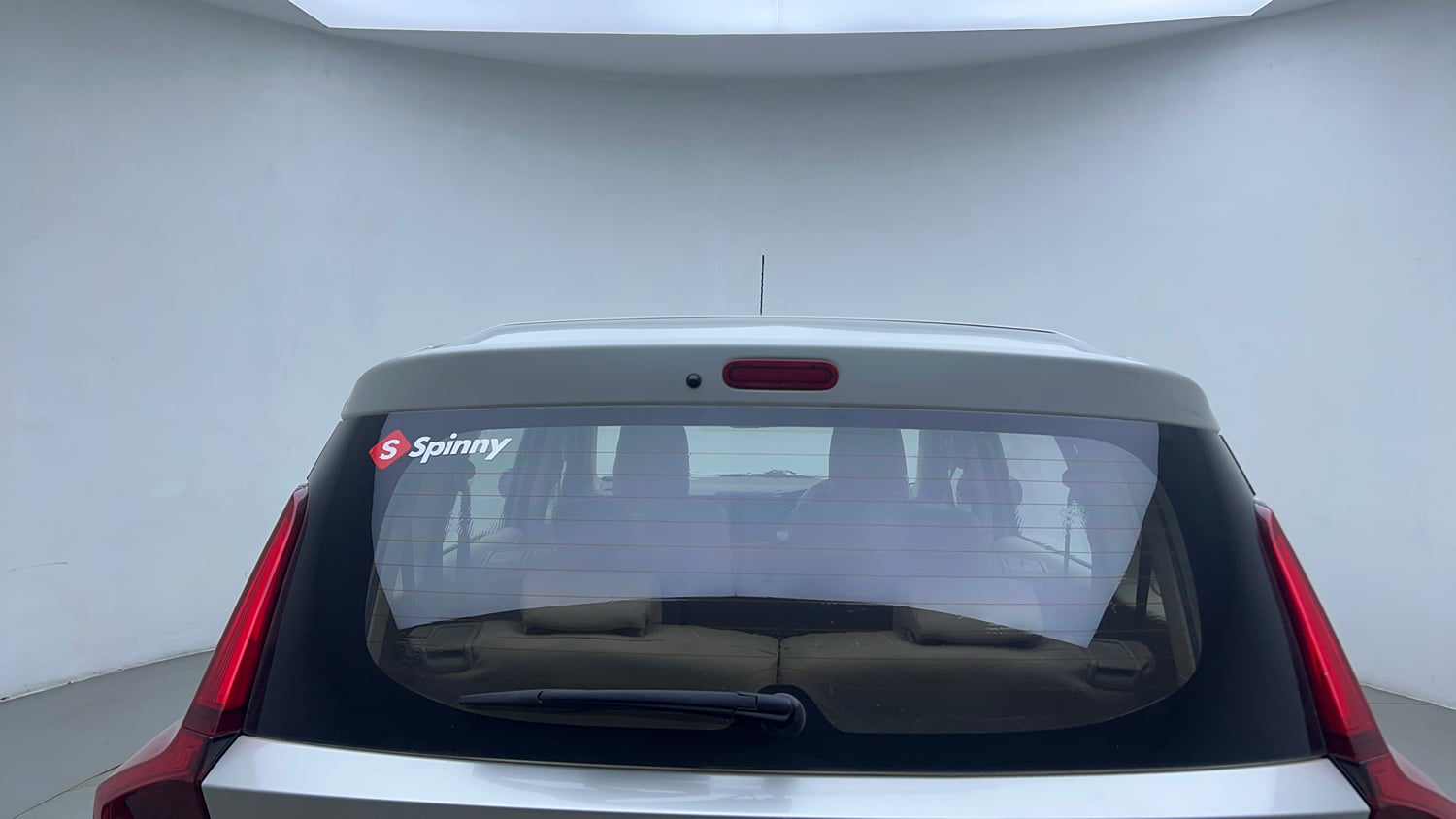 Used 2021 Maruti Suzuki New Ertiga ZXi AT Petrol Automatic exterior BACK WINDSHIELD VIEW