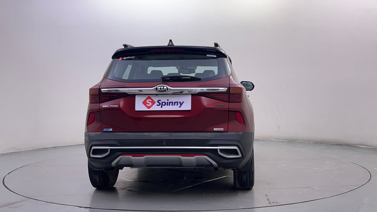 Used 2019 kia Seltos GTX Plus DCT 1.4 Petrol Automatic exterior BACK VIEW