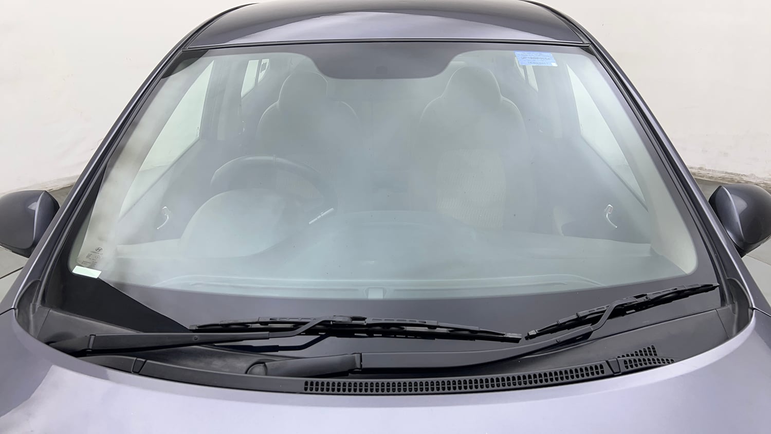 Used 2017 Hyundai Xcent SX Petrol Manual exterior FRONT WINDSHIELD VIEW