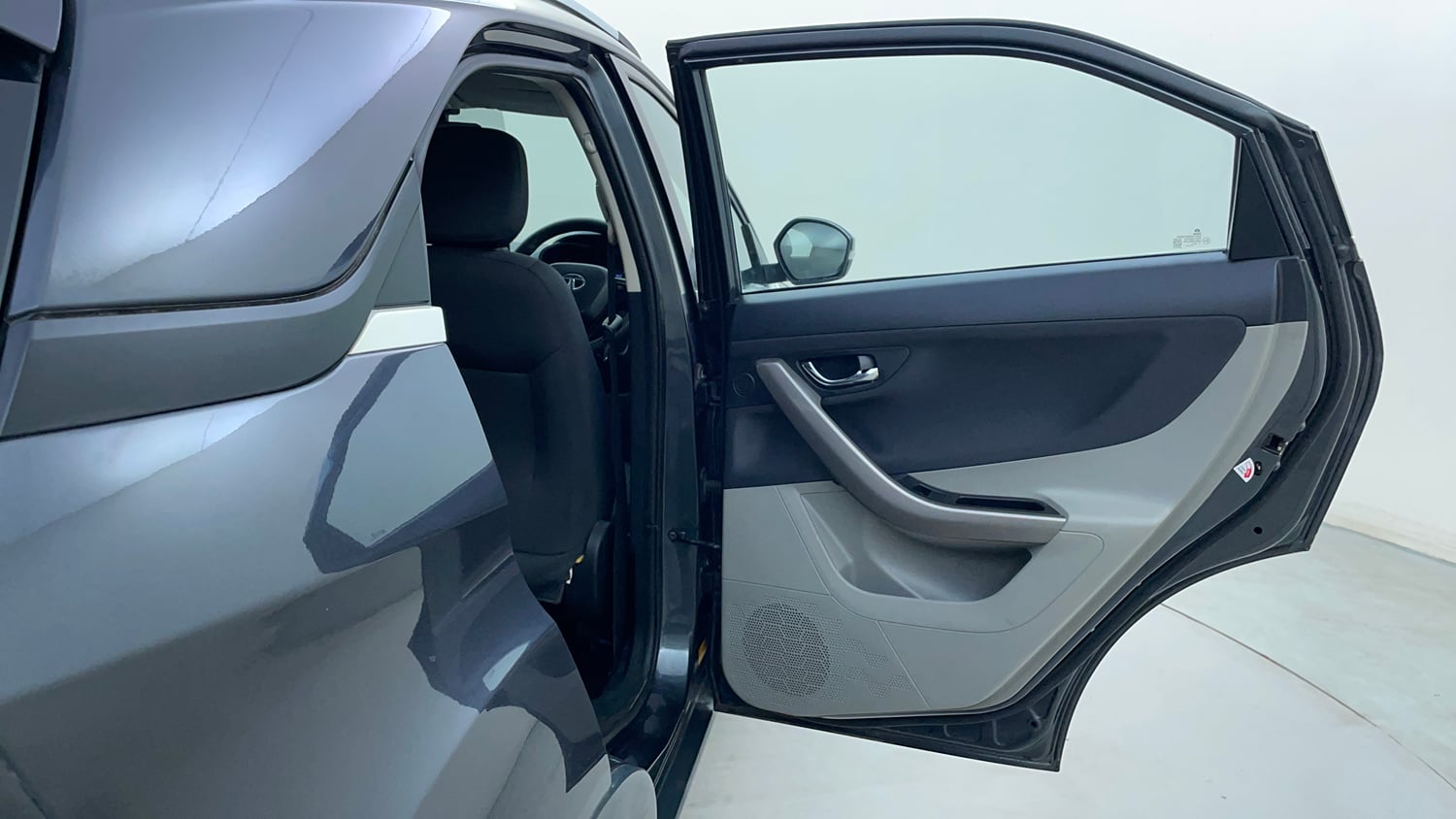 Used 2019 Tata Nexon XZ Plus Diesel Diesel Manual interior RIGHT REAR DOOR OPEN VIEW