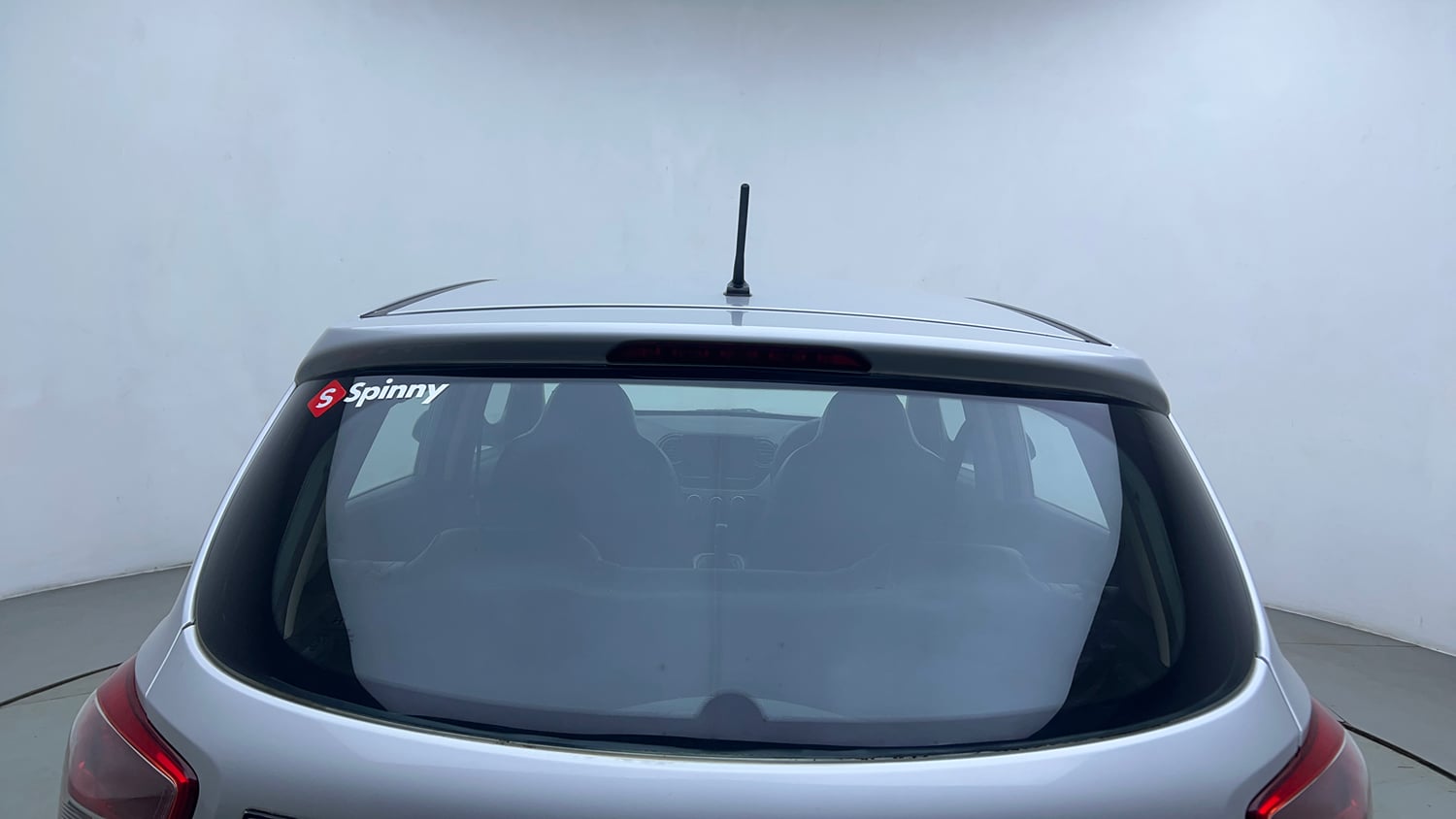Used 2015 Hyundai Grand i10 Magna 1.2 Kappa VTVT Petrol Manual exterior BACK WINDSHIELD VIEW