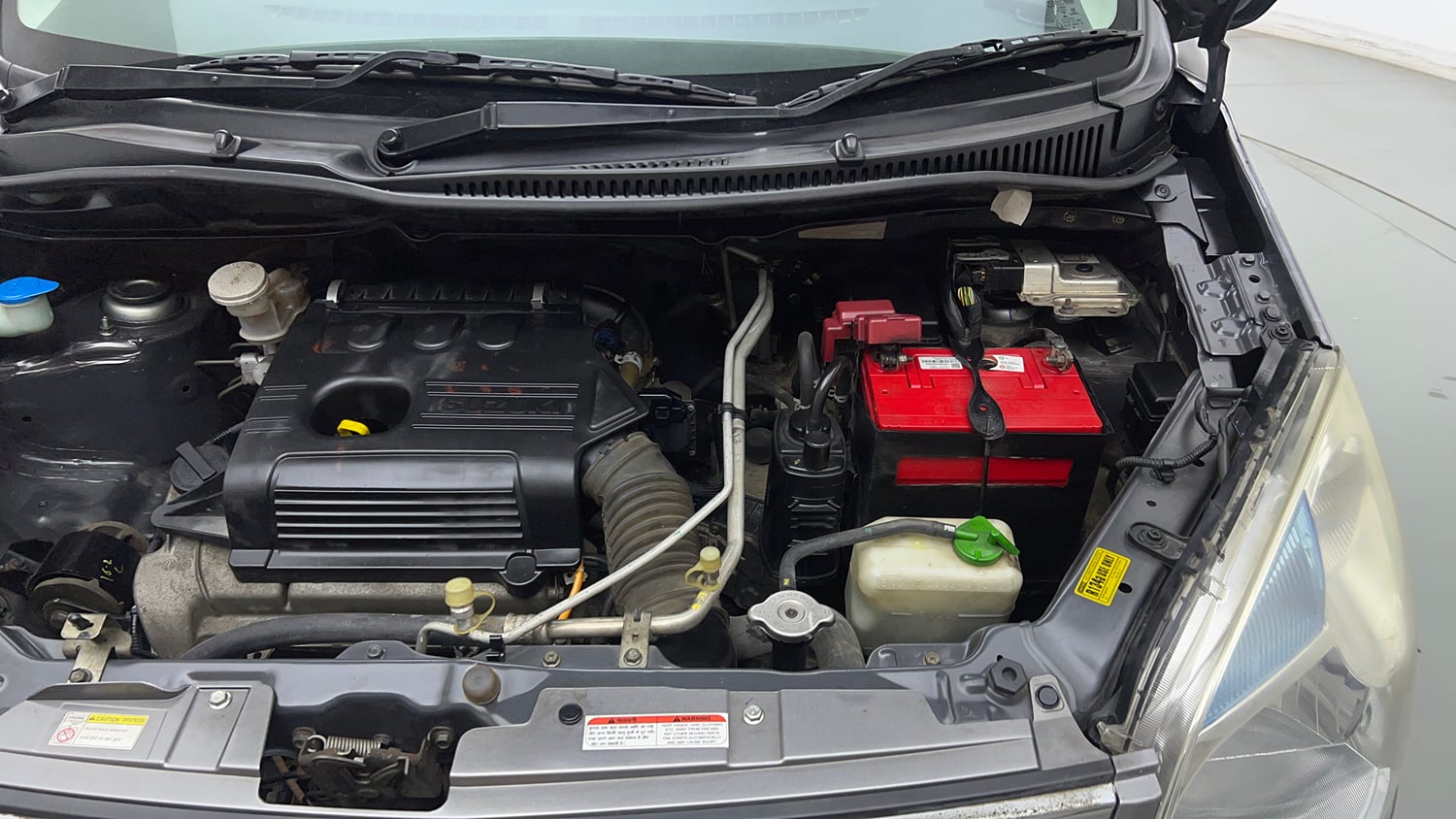 Used 2016 Maruti Suzuki Wagon R 1.0 VXI AMT Petrol Automatic engine ENGINE LEFT SIDE VIEW