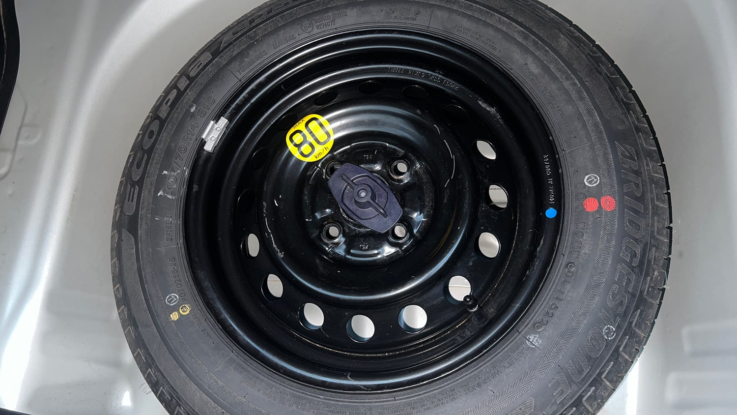 Used 2022 Maruti Suzuki Celerio ZXi Plus Petrol Manual tyres SPARE TYRE VIEW