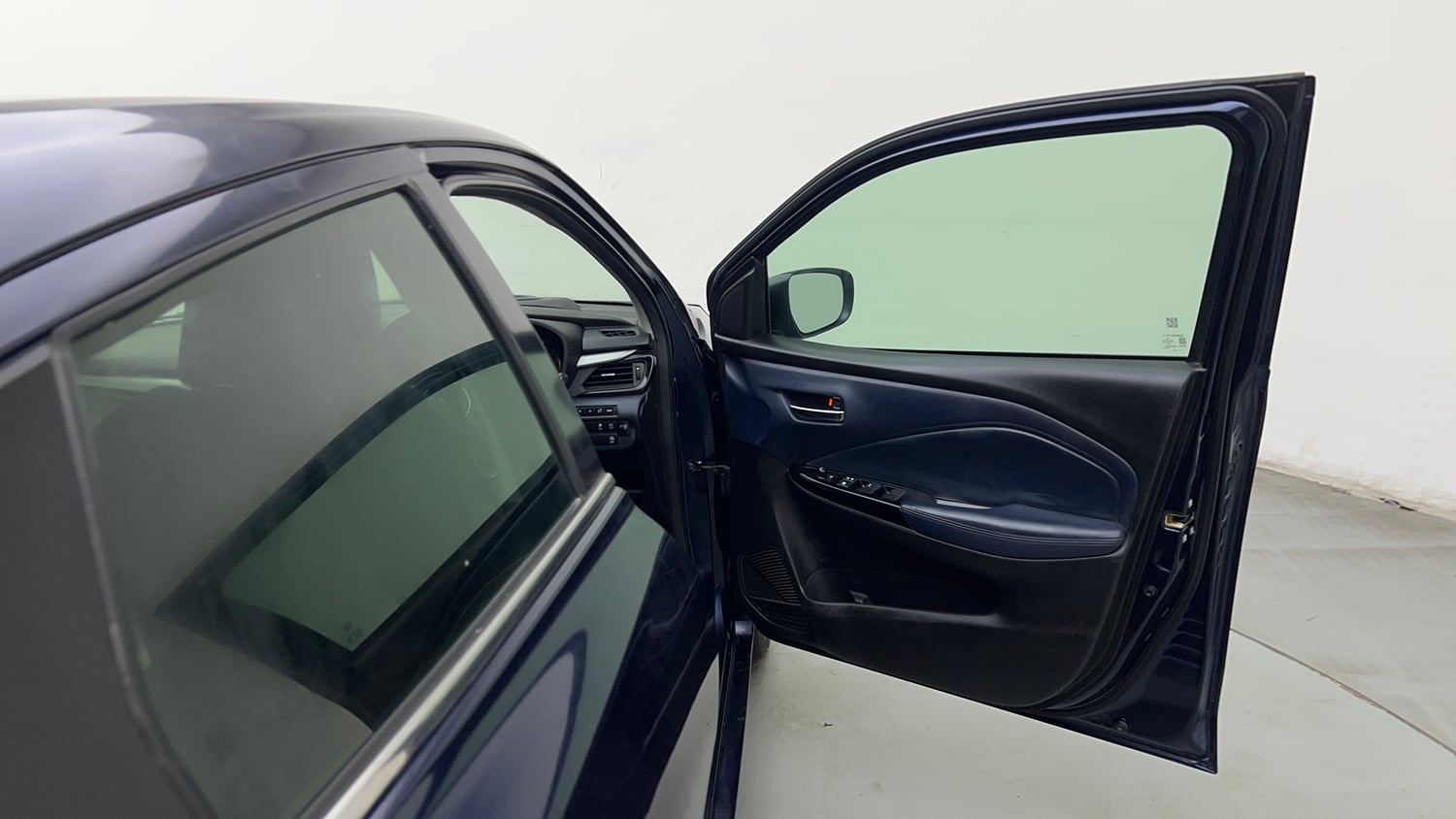 Used 2022 Maruti Suzuki Baleno Alpha MT Petrol Manual interior RIGHT FRONT DOOR OPEN VIEW