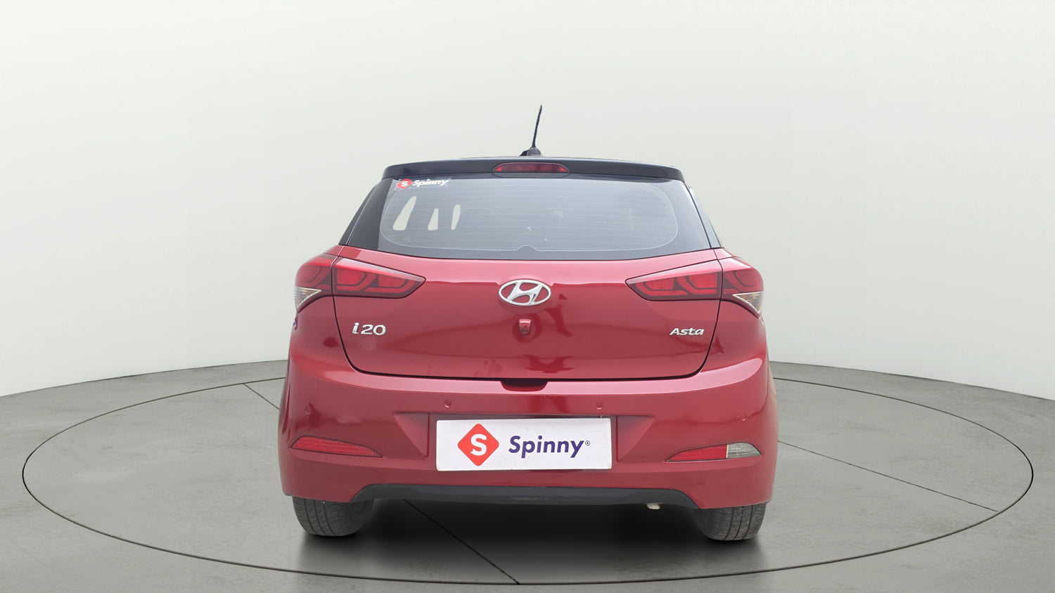 Used 2017 Hyundai Elite i20 Asta 1.2 Petrol Manual exterior BACK VIEW