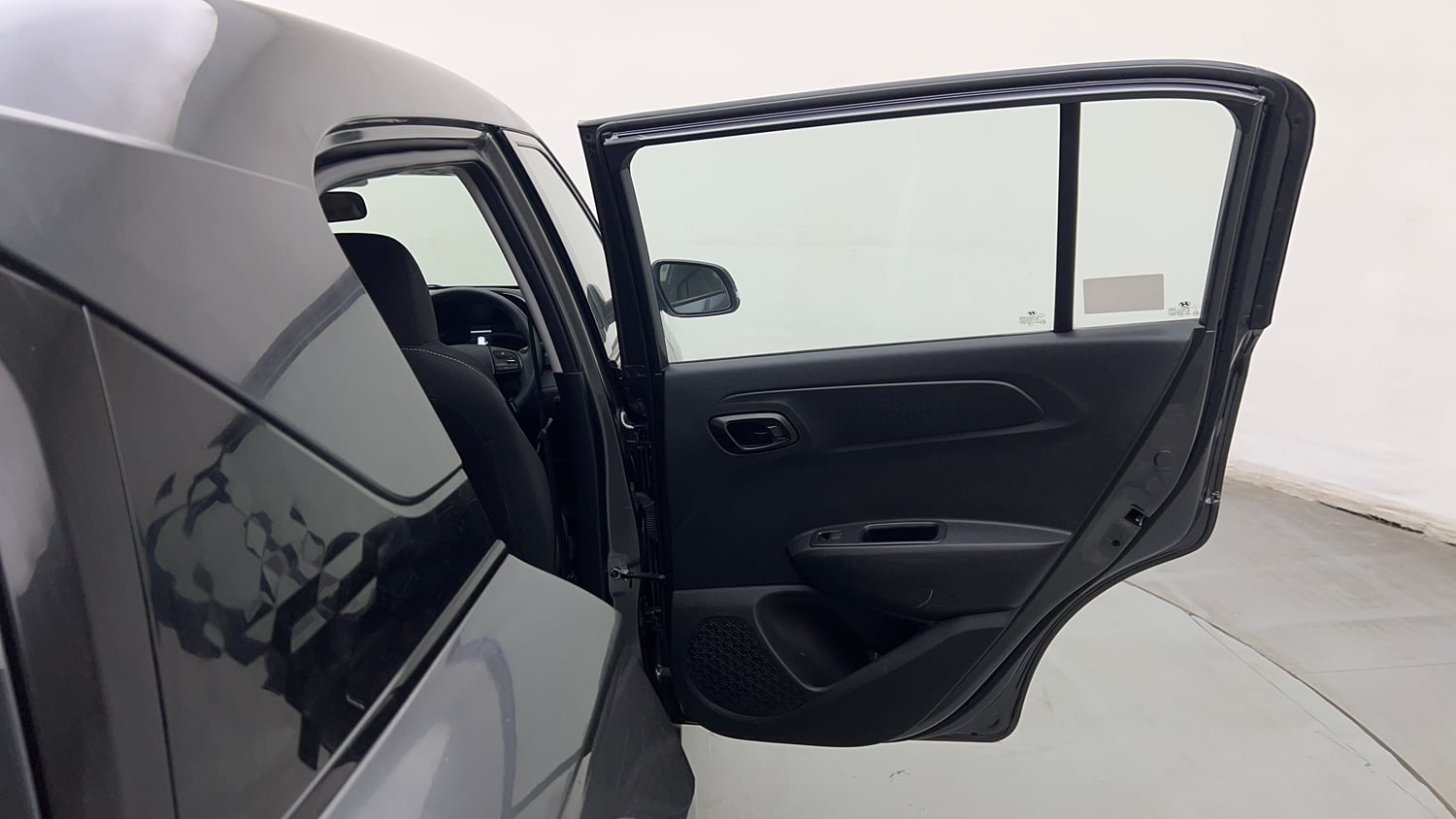 Used 2025 Hyundai Exter S Plus 1.2 AMT Petrol Automatic interior RIGHT REAR DOOR OPEN VIEW
