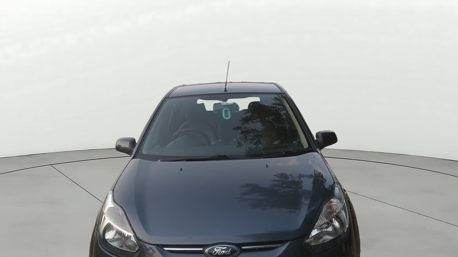 Used 2012 Ford Figo Duratorq Diesel Titanium 1.4 Diesel Manual exterior FRONT WINDSHIELD VIEW