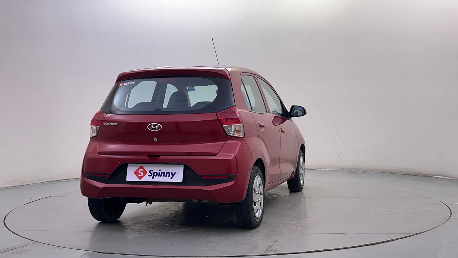 Used 2021 Hyundai Santro Sportz Petrol Manual exterior RIGHT REAR CORNER VIEW