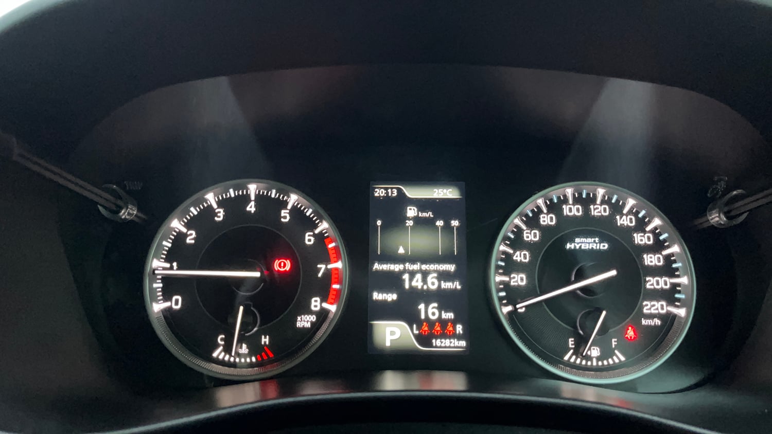 Used 2024 Maruti Suzuki Fronx Alpha 1.0L Turbo 6 AT Petrol Automatic interior CLUSTERMETER VIEW