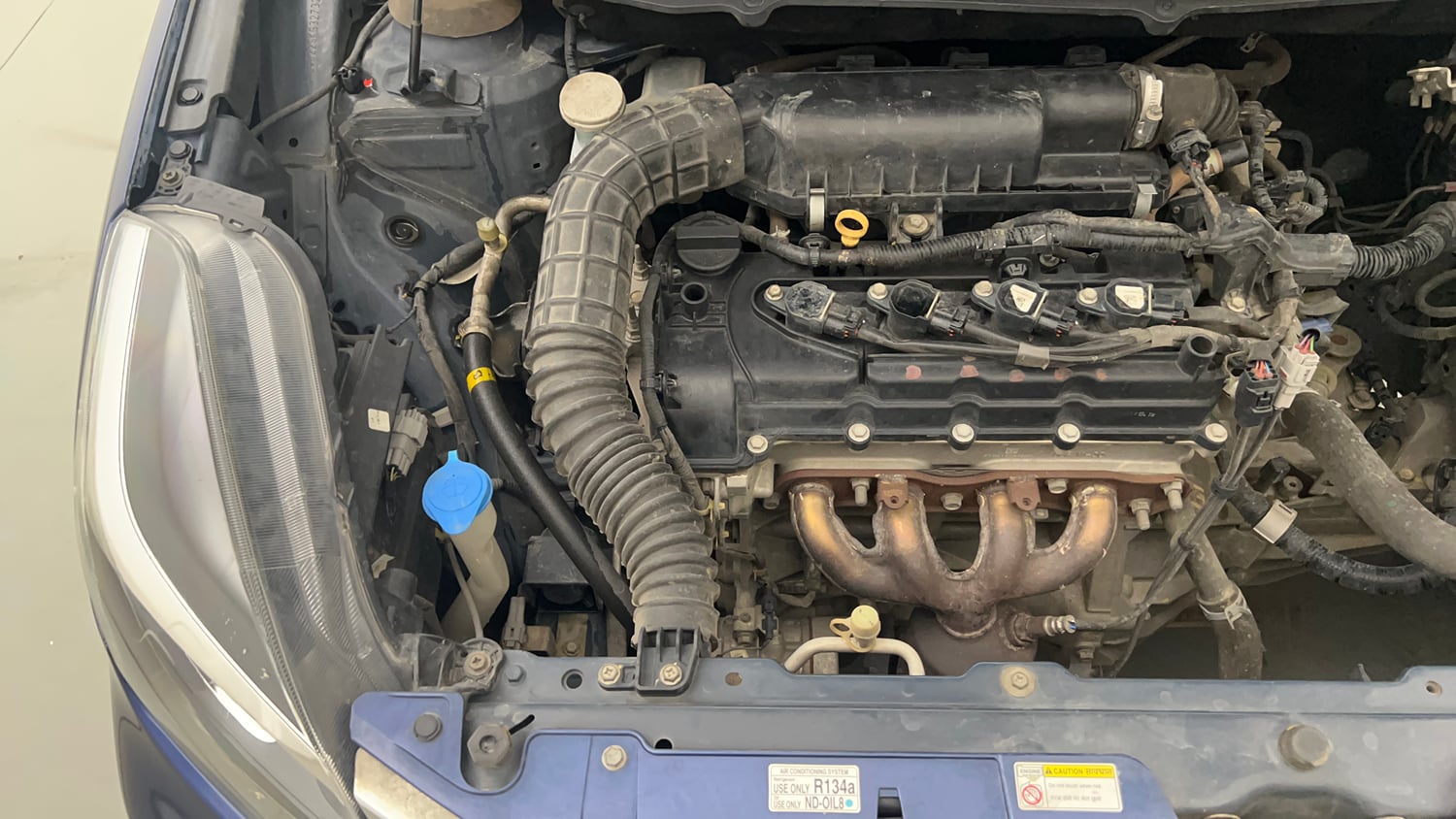 Used 2019 Maruti Suzuki Baleno Delta Petrol Manual engine ENGINE RIGHT SIDE VIEW